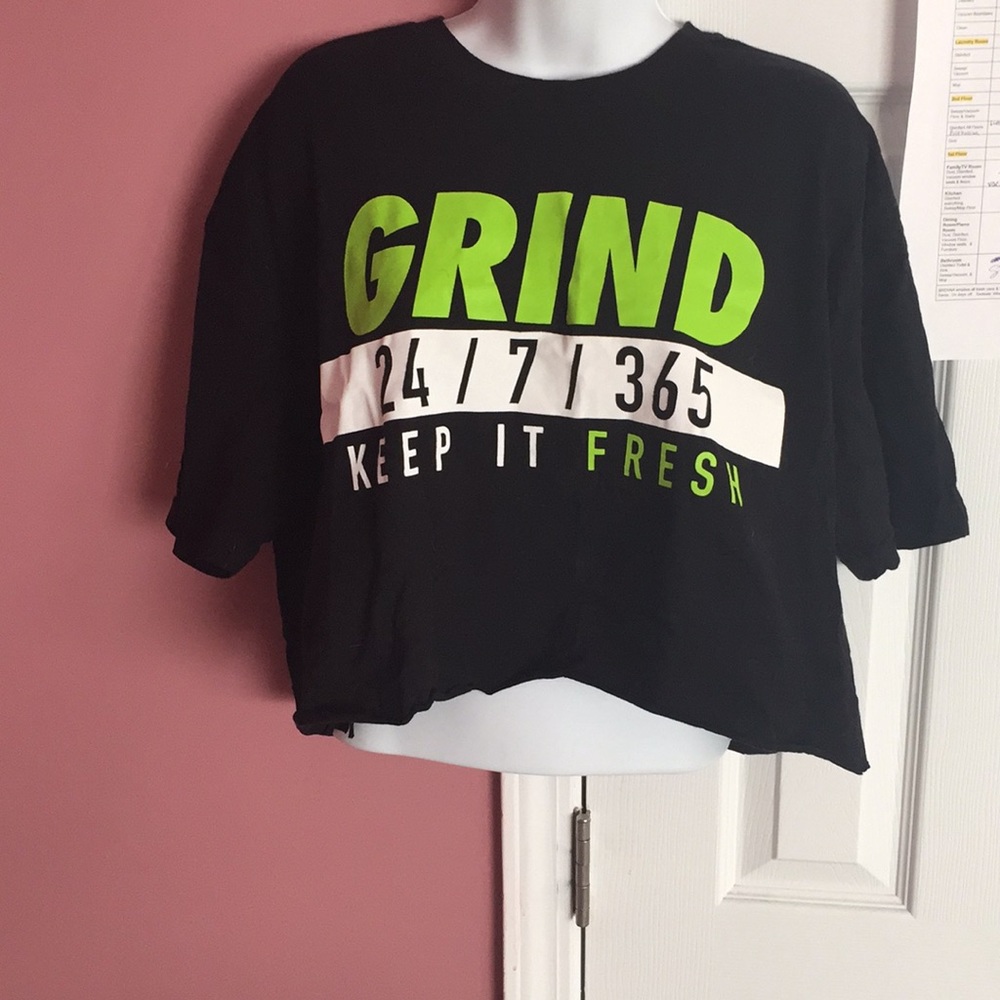 A Fresh Empire cropped t-shirt